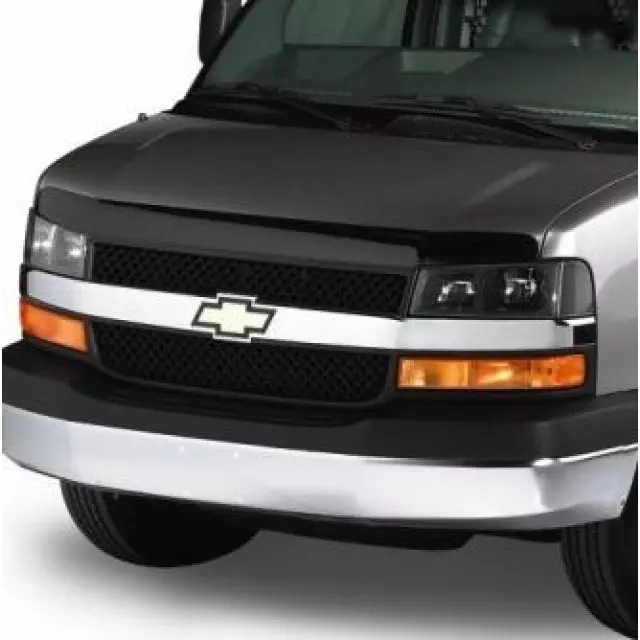 12498604 - Exterior: Air Deflector, Hood for Chevrolet: Express 1500, Express 2500, Express 3500, Express 4500 | GMC: Savana 1500, Savana 2500, Savana 3500, Savana 4500 Image