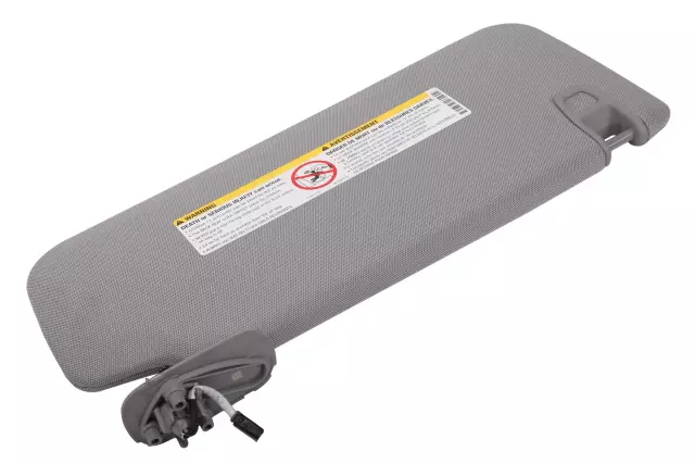 84247199 - : Light Ash Gray Driver Side Sunshade for Chevrolet: Silverado 2500 HD, Silverado 3500 HD | GMC: Sierra 2500 HD, Sierra 3500 HD Image