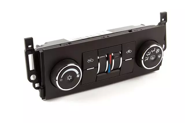 Heating and Air Conditioning Control Panel with Rear Window Defogger Switch - GM (20944694)
