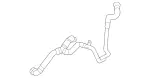 1675018400 - Radiator: Coolant Hose for Mercedes-Benz: GLE63 AMG S, GLS63 AMG Image
