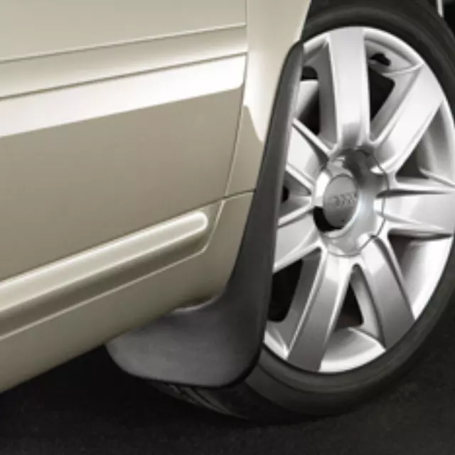 4F0075111B - Exterior: 2005-2012 Audi A6 Quattro - Splash Guards Front for Audi: A6 Quattro Image