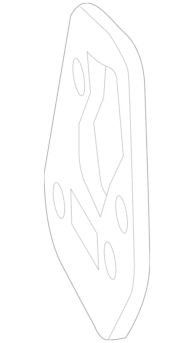 251826039165 - : Seal, Lamp Housing for Mercedes-Benz: R320, R350, R500 Image