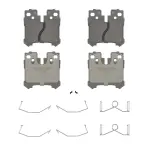 OEX1283 - : OEX Rear Disc Brake Pad Set Premium Ceramic for WAGNER BRAKE Image