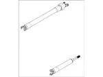 BC3Z4R602ND - Universals &amp; Rear Axle: Drive Shaft for Ford: F-350 Super Duty Image