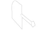 22288501239999 - : Tow Bracket Cover for Mercedes-Benz Image