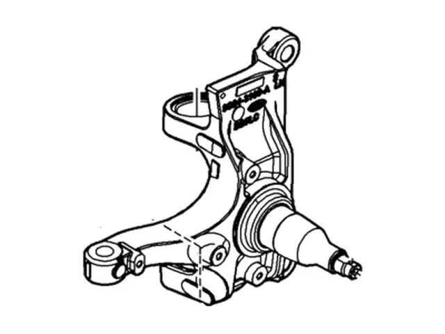 9C2Z3105D - Suspension: Knuckle for Ford Image