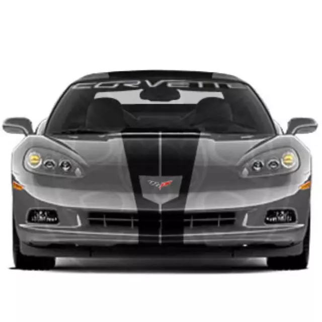 22783853 - Exterior: Stripe Package, Black Metallic for Chevrolet: Corvette Image