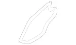 2561593100 - Electrical: Cover Gasket for Mercedes-Benz Image