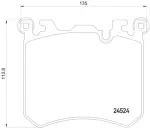 355020431 - : Disc Brake Pad Set for Hella Pagid Image