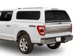 VPC3Z99501A42FK - Exterior: Oxford White Cab High Bed Cap W/O Roof Rack for Ford: E-350 Super Duty, E-450 Super Duty, F-250 Super Duty, F-350 Super Duty, F-450 Super Duty, F-550 Super Duty Image