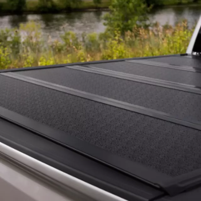 19419405 - Body: Bed Tonneau Cover by REV&amp;reg;, Hard Folding for Chevrolet: Silverado 3500 HD | GMC: Sierra 2500 HD, Sierra 3500 HD Image