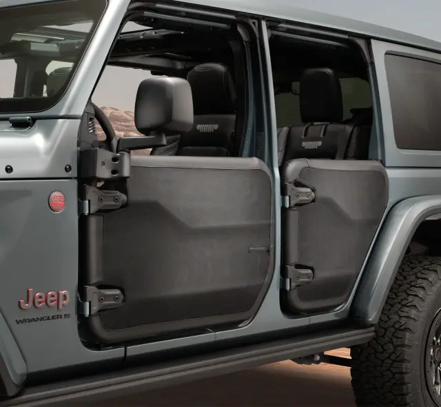 77072564AA - Exterior Accessories: Mesh Door Covers for Mopar Image