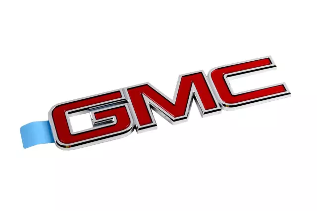 22764045 - Body: Nameplate for GMC: Sierra 1500, Sierra 2500 HD, Sierra 3500 HD Image