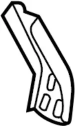 68170AM600 - Body: Stay for Infiniti Image