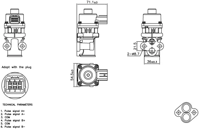 98368 - : Nissens Exhaust Gas Recirculation (EGR) Valve for NISSENS Image