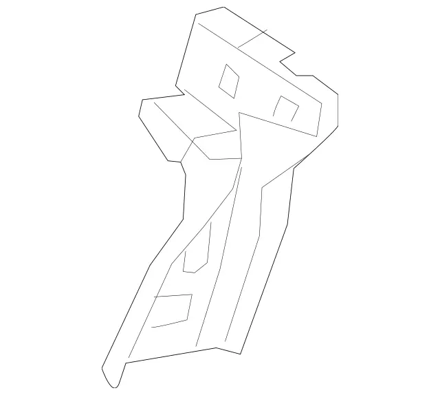 177610860064 - Body: Side Reinforced for Mercedes-Benz Image