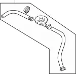 149127S01A - Emission System: Tube Assembly for Infiniti Image