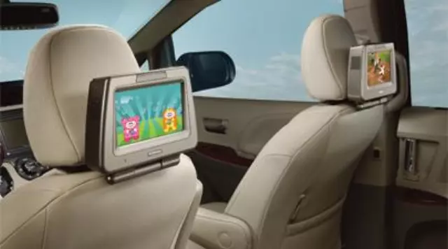 PT90008100DC - Serviceable Components: Cover, Sear Top Dock, Rear Seat Entertainment for Toyota: 4Runner, Highlander, RAV4, Sienna, Venza Image