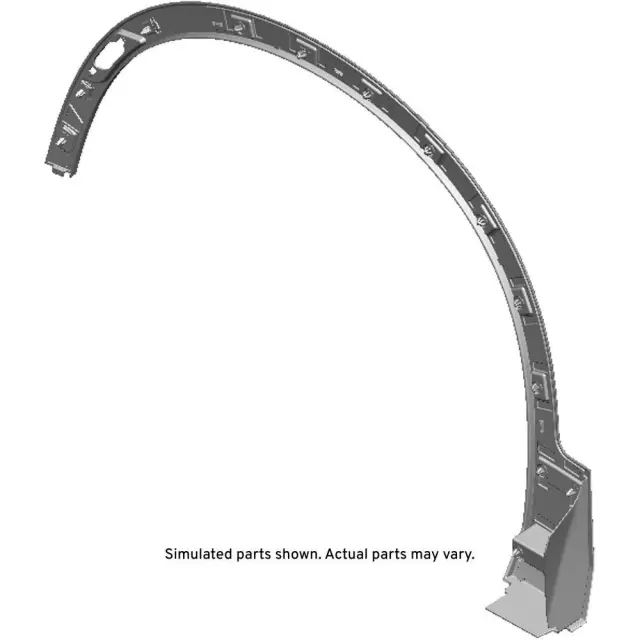 84703073 - Body: Wheel Opening Molding for Chevrolet: Blazer Image