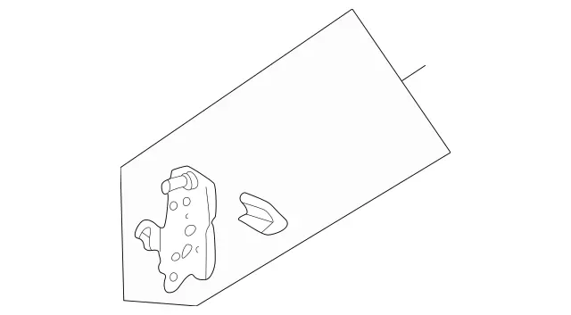 4637202435 - : Door Lock for Mercedes-Benz: G55 AMG, G550, G550 4x4, G63 AMG, G65 AMG Image