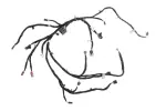 84638191 - : Front Floor Console Wiring Harness for GM Image