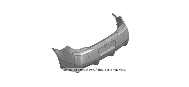 25876637 - Body: Bumper Cover for Pontiac: G6 Image