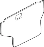 80774AR000 - Body: Inner Panel for Infiniti Image