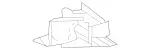 9066101300 - Body: Bracket for Mercedes-Benz Image