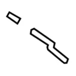 6L2Z7821852AA - Body: Lock Rod for Ford: Explorer, Explorer Sport Trac | Mercury: Mountaineer Image