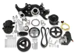 20185BK - : Holley Black Mid-Mount Complete Accessory System for Holley Image