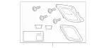 2578202300 - : Parts Kit, Dust Cap for Mercedes-Benz Image