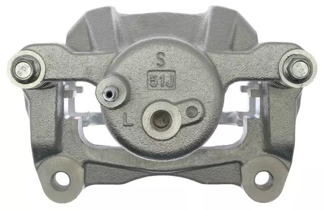 Front Driver Side Disc Brake Caliper Assembly (Friction Ready Coated), Remanufactured - GM (19357895)