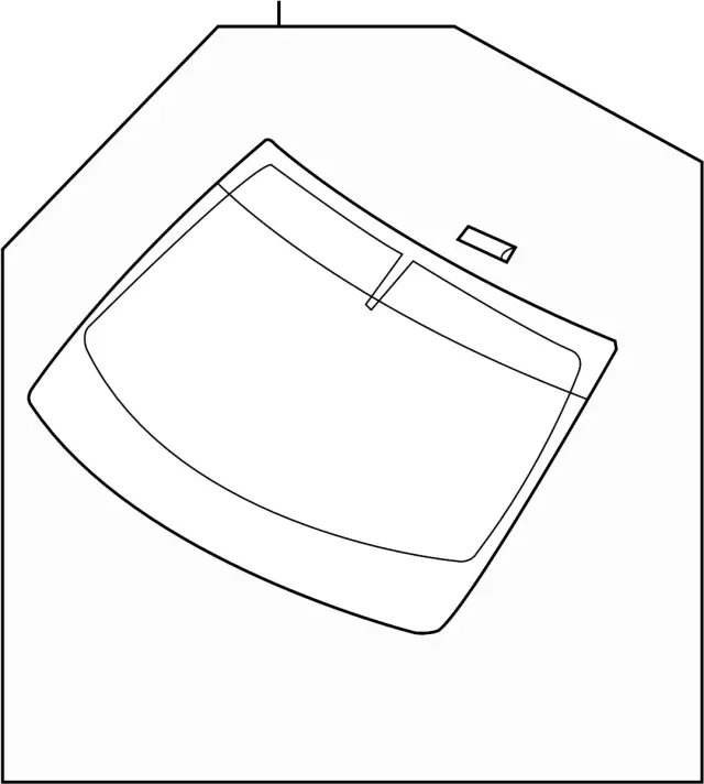 G27001CA1A - : Windshield for INFINITI: FX35, FX37, FX50, QX70 Image