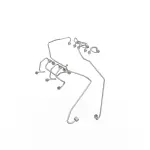 68334956AA - : Fuel Supply Tube Kit for Jeep: Grand Cherokee | Ram: 1500, 1500 Classic Image