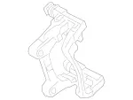 247423180064 - : Brake Carrier for Mercedes-Benz Image