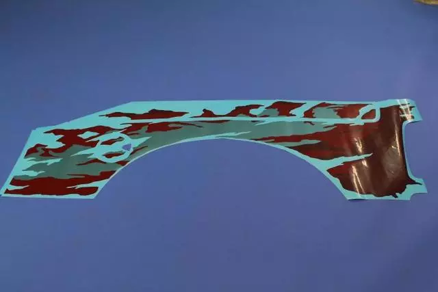 68242993AB - Conversion and Upfit Packages: Box Side Decal, Left for Ram: 2500 Image