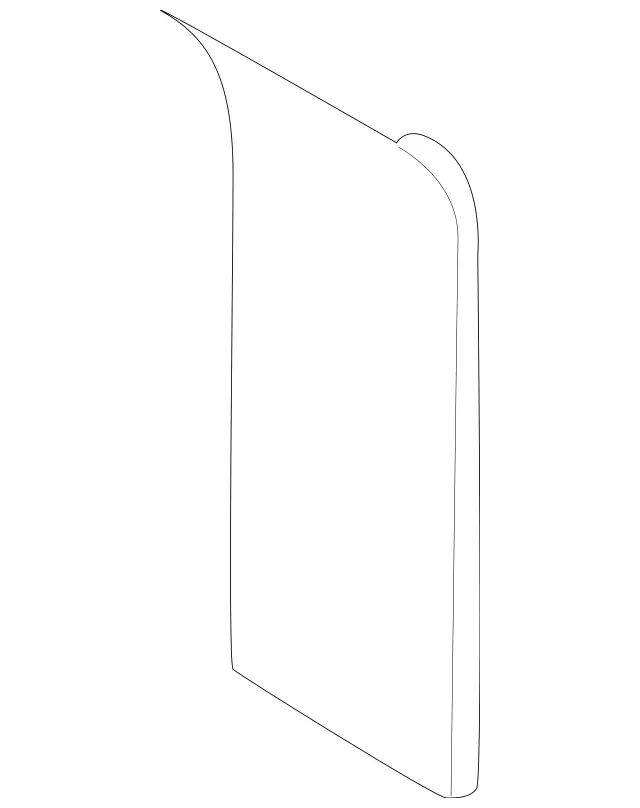 2038400007 - Body: Flap for Mercedes-Benz Image