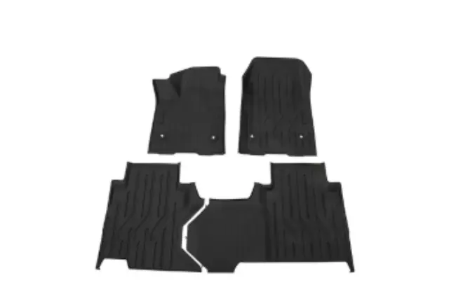 85131720 - Interior: First- And Second-Row Premium All-Weather for Chevrolet: Silverado EV Image