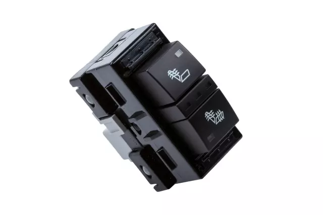 Seat Heater Switch in Ebony with Guide Ribs - GM (25820329)
