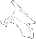 78100AL530 - Body: Quarter Panel for Infiniti Image