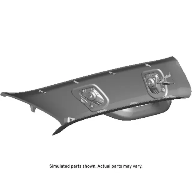 86526021 - Body: Windshield Pillar Trim for Chevrolet: Silverado 1500 | GMC: Sierra 3500 HD Image