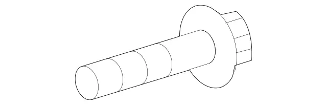 4227 - Steering: Hexalobular Screw for Mercedes-Benz: C300, C350, GLK350, SLK350 Image image