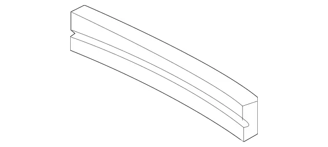 2038850637 - Attachment Parts: Impact Absorber for Mercedes-Benz: C230, C280, C32 AMG, C350, C55 AMG Image image
