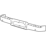 8L3Z17906B - : Bumper for Ford: F-150 | Lincoln: Mark LT Image