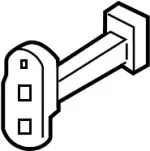 824301MA0B - Body: Door Check for Infiniti Image