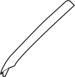76912EJ82A - Body: Windshield Pillar Trim for INFINITI: M35, M45 Image