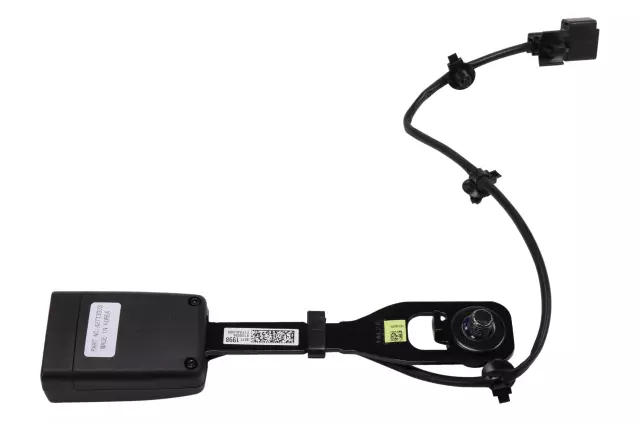 Black Front Passenger Side Seat Belt Buckle - GM (42713003)