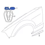 PR3Z16228C - : Nameplate for Ford: Mustang Image