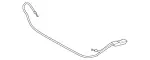 2118800159 - Attachment Parts: Hood Cable for Mercedes-Benz Image