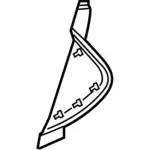 AE8Z58044C60AC - Body: Side Cover for Ford: Fiesta Image